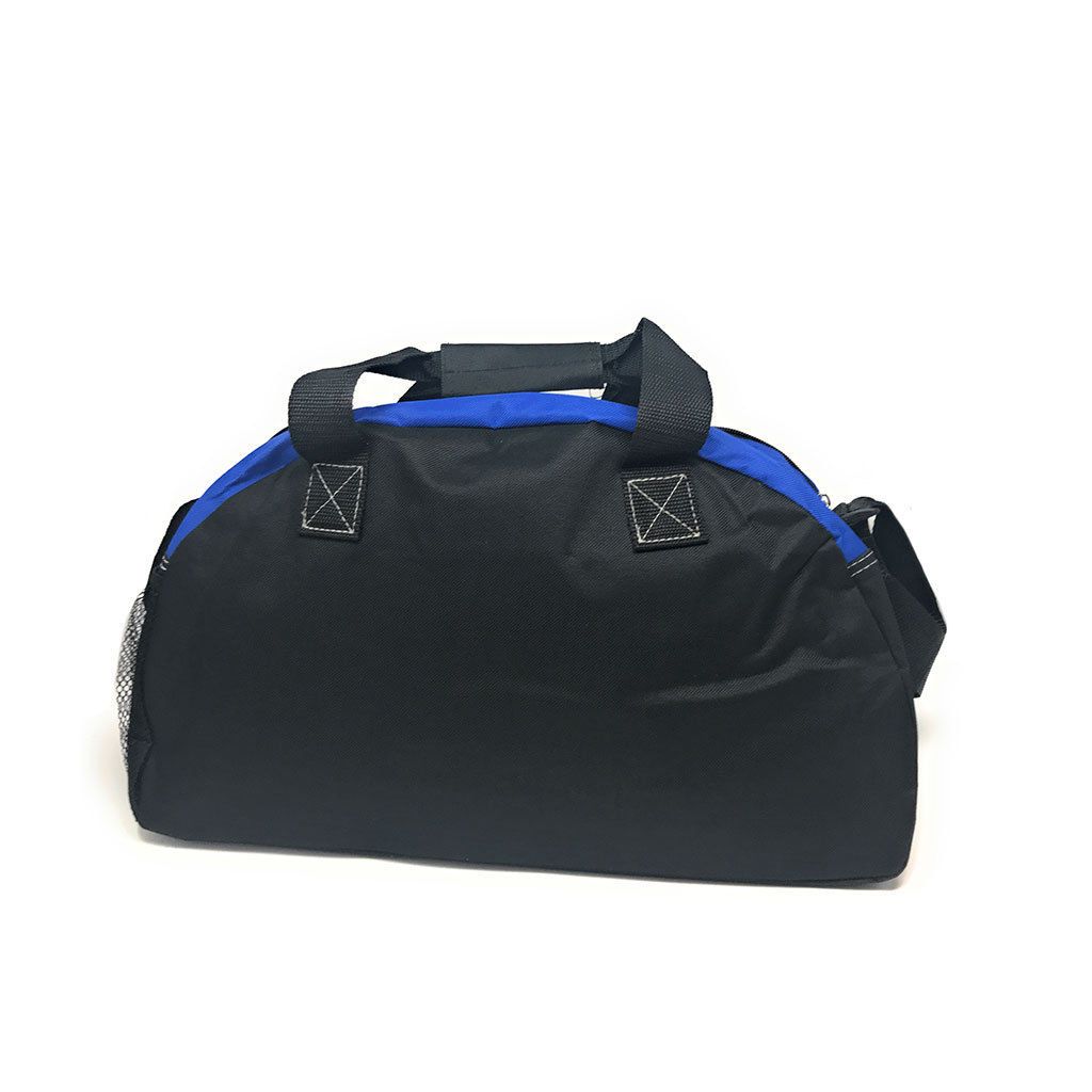 17inch Smile Duffle Bag Travel Sports Gym School Workout Luggage Carry On-Red/Black-