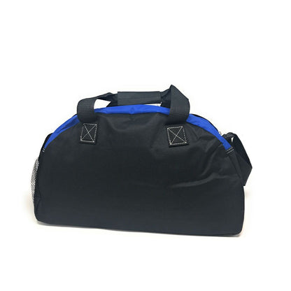 17inch Smile Duffle Bag Travel Sports Gym School Workout Luggage Carry On-Red/Black-