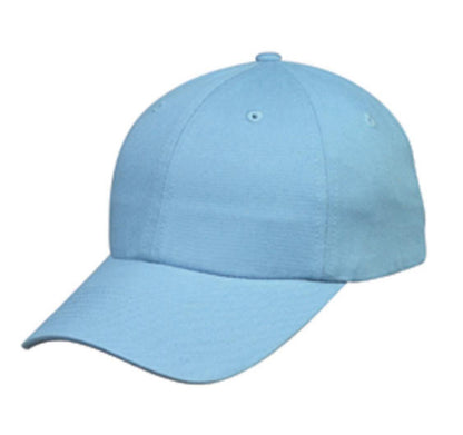 100% Washed Cotton Low Crown Unstructured 6 Panel Baseball Caps Hats-RED-