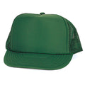 Classic Trucker Baseball Hats Caps Foam Mesh Blank Solid Two Tone Snapback Adult Youth-KELLY-
