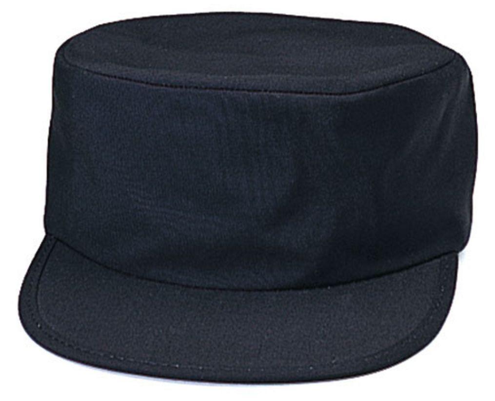Cotton Twill Flat Top Low Crown Cadet Military Army Patrol Hats Caps-ROYAL-
