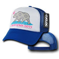 Cuglog 5 Panel California Love Foam Trucker Baseball Hat Cap California Bear-Royal-