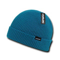 Cuglog Taranaki Stylish Cuffed Beanies Winter Caps Hats Ski Unisex-BLUE-