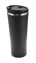 Cup Mug Bottle Tumbler Stainless Steel Vacuum Flask Thermos Hot Cold Drinks 15oz-Black-