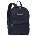 Everest Backpack Book Bag - Back to School Basic Style - Mid-Size-Navy-