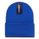Decky 1 Dozen Beanies Cuffed Long Acrylic Ski Skull Winter Wholesale Lot- 8 image
