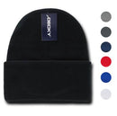 Decky 1 Dozen Beanies Cuffed Long Acrylic Ski Skull Winter Wholesale Lot- 1 image