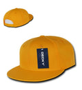 Decky Air Mesh Snapback Retro 6 Panel Constructed Baseball Hats Caps-Gold-