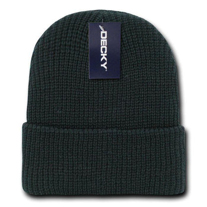 Decky Beanies Gi Watch Cap Hat Ski Military Warm Winter Unisex Youth-Black-