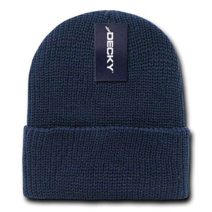 Decky Beanies Gi Watch Cap Hat Ski Military Warm Winter Unisex Youth-Navy-