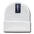 Decky Beanies Gi Watch Cap Hat Ski Military Warm Winter Unisex Youth-White-