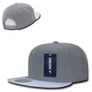 Decky Brim Two Tone Snapbacks 6 Panel Baseball Hats Caps Unisex-Black/White- 11 image