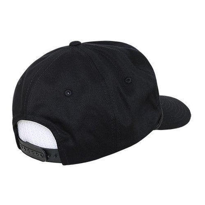 Decky Classic 5 Panel W/Braid Golf Cotton Caps Hats Snapback-Black-