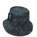 Decky Fisherman's Bucket Hats Caps Constructed Cotton Unisex-NTG-S/M-