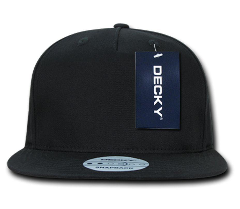 Decky Flat Bill Cotton 5 Panel Constructed High Crown Baseball Hats Caps-Woodland-