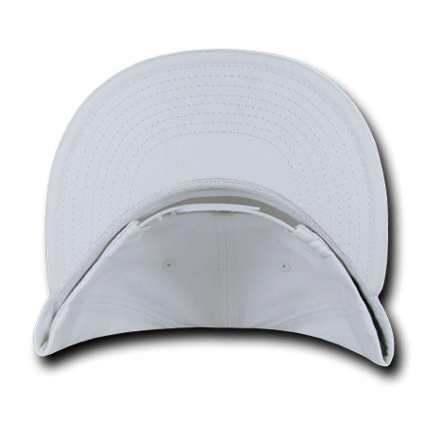 Decky Flat Bill Cotton 5 Panel Constructed High Crown Baseball Hats Caps-Woodland-