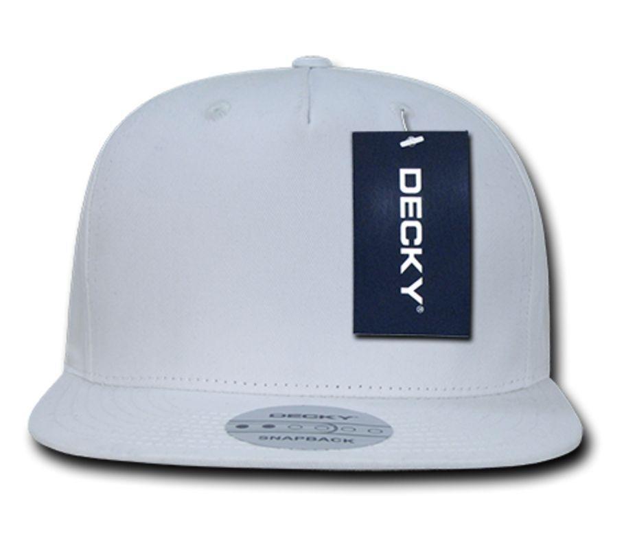 Decky Flat Bill Cotton 5 Panel Constructed High Crown Baseball Hats Caps-Woodland-
