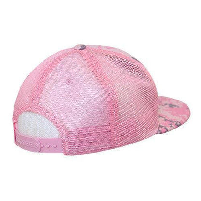 Decky Flat Bill Camouflage Cotton Foam Mesh Trucker Hats Caps Snapback Unisex-ACU/ACU/Grey-