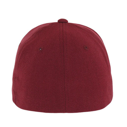 Decky Flex Elastic Fitted 6 Panels One Size High Crown Baseball Hats Caps Unisex-LIGHT BLACK-