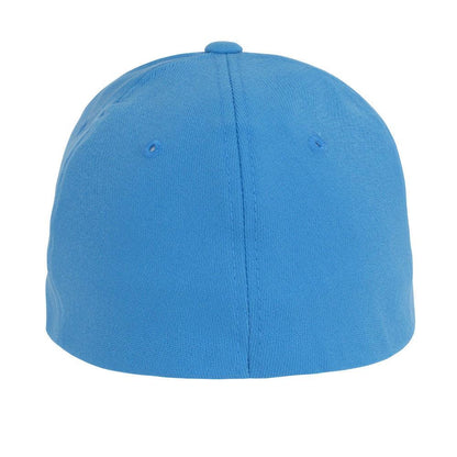 Decky Flex Elastic Fitted 6 Panels One Size High Crown Baseball Hats Caps Unisex-LIGHT BLACK-