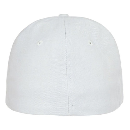 Decky Flex Elastic Fitted 6 Panels One Size High Crown Baseball Hats Caps Unisex-LIGHT BLACK-