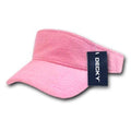 Decky Golf Tennis Walking Visor Sports Summer Sun Terry Cloth Snug Fit Unisex-996-Pink-