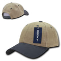 Decky Jute Low Crown Structured Dad 6 Panel Caps Hats Unisex-Dark Grey-