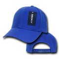 Decky Kids Size Boys Girls Pro Style Baseball Hats Caps Snapback Solid Colors-ROYAL-