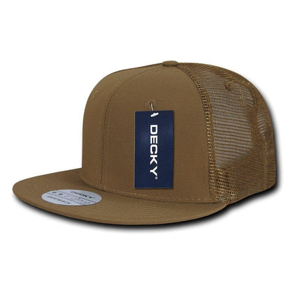 Decky Military Army Camo Acu Ripstop Flat Bill Trucker Cotton Hats Caps-ACU-
