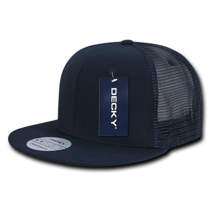 Decky Military Army Camo Acu Ripstop Flat Bill Trucker Cotton Hats Caps-ACU-