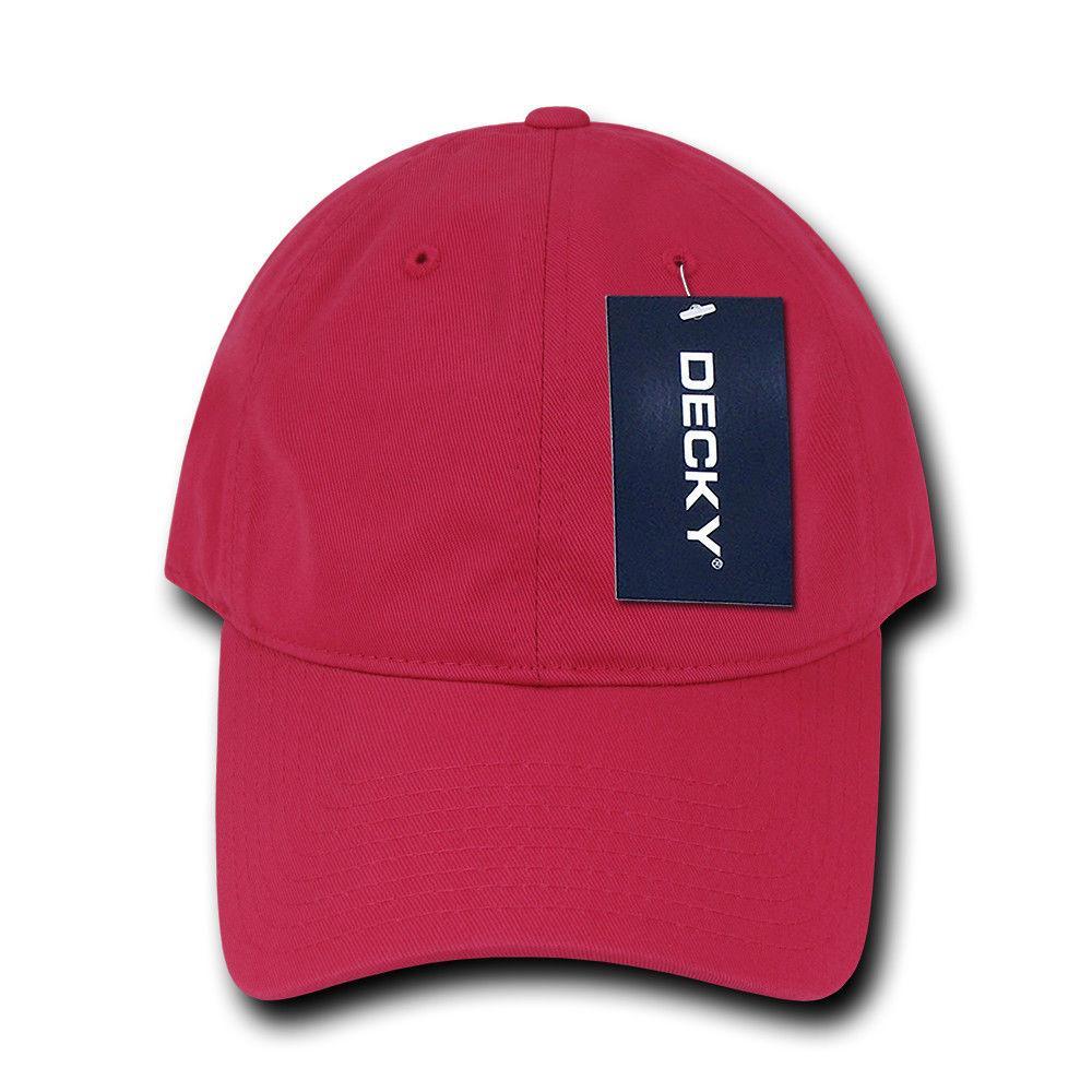 Decky Relaxed Soft Low Crown Dad Washed Cotton Polo Vintage 6 Panel Caps Hats-205-Black-