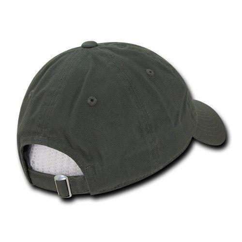 Decky Relaxed Soft Low Crown Dad Washed Cotton Polo Vintage 6 Panel Caps Hats-205-Black-