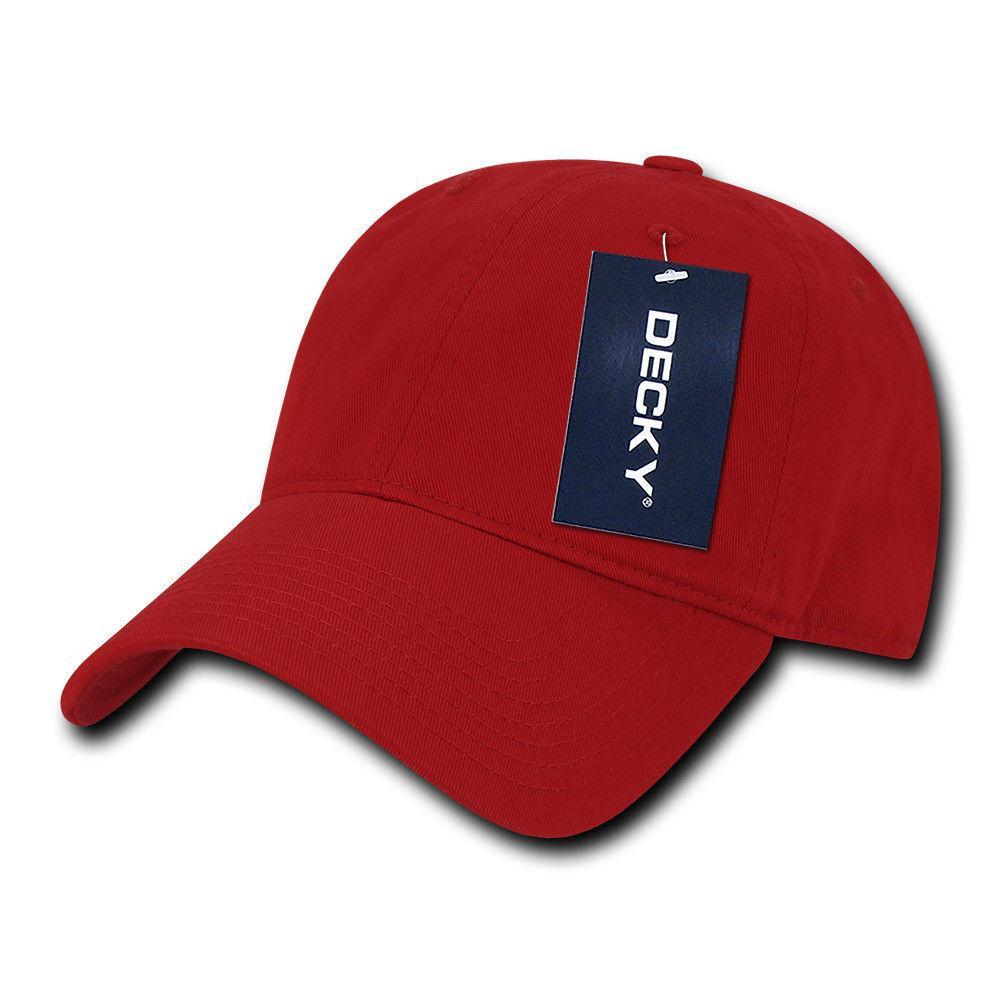Decky Relaxed Soft Low Crown Dad Washed Cotton Polo Vintage 6 Panel Caps Hats-205-Black-