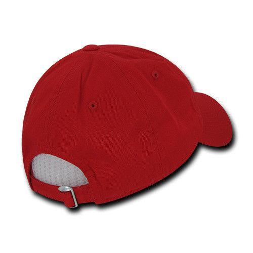 Decky Relaxed Soft Low Crown Dad Washed Cotton Polo Vintage 6 Panel Caps Hats-205-Black-