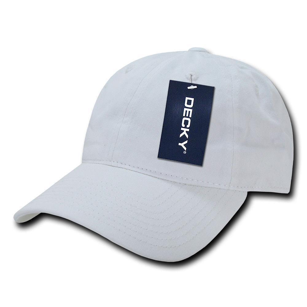 Decky Relaxed Soft Low Crown Dad Washed Cotton Polo Vintage 6 Panel Caps Hats-205-Black-