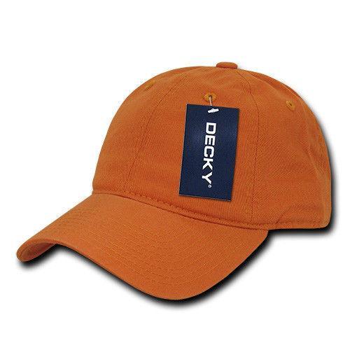 Decky Relaxed Soft Low Crown Dad Washed Cotton Polo Vintage 6 Panel Caps Hats-205-Black-