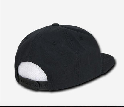 Decky Ripstop Snapbacks Retro Flat Bill Baseball Hats Caps Unisex-ACU-