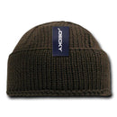 Decky Sailor Navy Fisherman Beanies Warm Winter Thick Knitted Acrylic-Brown- 3 image