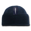 Decky Sailor Navy Fisherman Beanies Warm Winter Thick Knitted Acrylic-Navy-