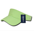 Decky Sports Spring Summer Sun Visors Caps Hats Cotton Beach Golf Unisex-Lime-
