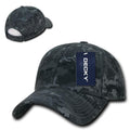 Decky Structured Camouflage Low Crown Pre Curved Bill Dad Caps Hats-NTG-