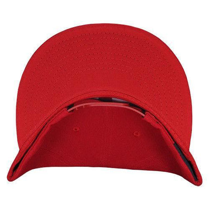 Decky Trendy Flat Bill Snapback Baseball 6 Panel Caps Hats Unisex-350-351-BLACK-