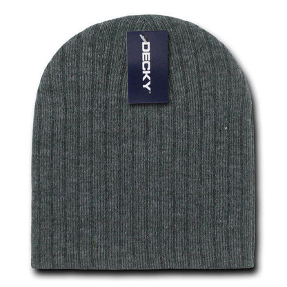 Decky Winter Beanies For Baby Toddlers Kids Youth Cable Knit Soft Stretchy-Heather Charcoal-