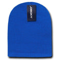 Decky Winter Warm Beanies Short Knitted Skull Ski Caps Hats Unisex-Royal-