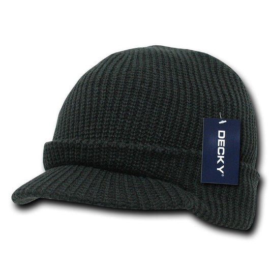 Decky Youth Boys Girls Kids Size Warm Beanies Gi Watch Caps Hats Ski Visor-