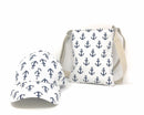 Designer Cap/Hat Mini Crossbody Bag Purse Gift Set For Women Wife Mom Girlfriend-Anchors- 1 image