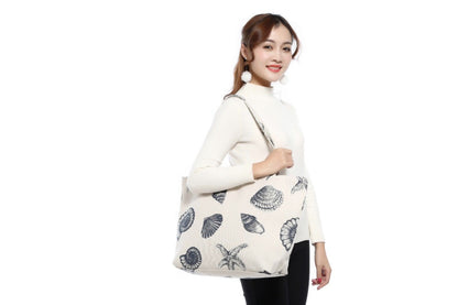 Designer Summer Tote Bags Eco Grocery Gym Work Beach Gifts For Women Wife Mom-Denim Elephant-