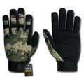 Digital Camo Camouflage Army Outdoor Tactical Hunting Gloves-Woodland Digital-Large-
