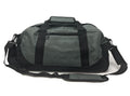 Duffle Bags 18 inch Travel Sports School Gym Carry-On Luggage Shoulder Strap-DARK GRAY / BLACK-