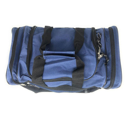 Duffle Bags Carry-on Travel Sports Luggage Shoulder Strap Gym 17 inch-BLACK-